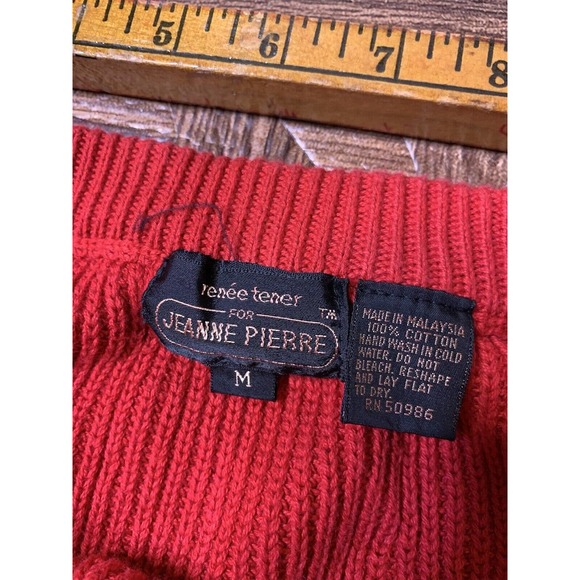 Vintage Knit Sweater Mini Skirt renee tener for jeanne pierre M Fall Winter - Picture 3 of 5